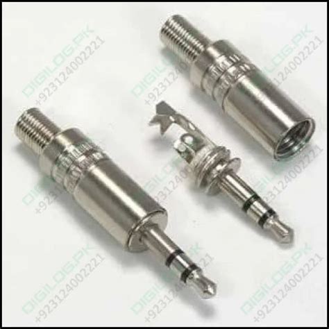 3.5mm metal stereo microphone plug metal housing|3.5mm Metal Stereo Plug Metal Housing w/Spring Wire Protection.